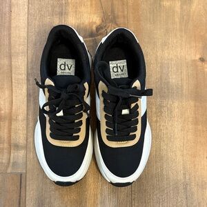 Dolce Vita Black and Tan Sneakers